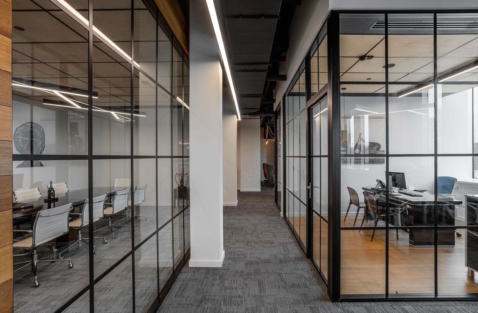 Алюминиевые перегородки